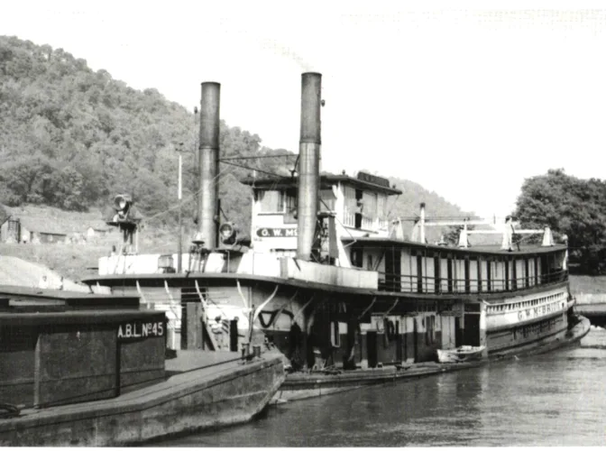 Early Marietta: Life aboard the G W McBRIDE